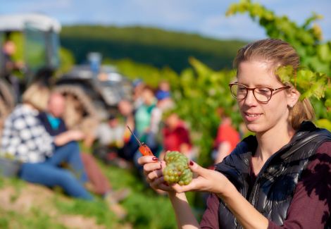 Unser Team bei der Lese